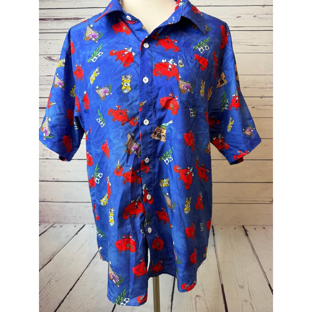 Cat Warehouse William Osman Crabs & Crack Shirt Small Mens Short Sleeve Youtube